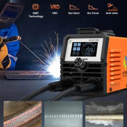 HITBOX 2 in 1 Welding Machine ARC/Lift TIG/Hot Start/Arc Force LED Digital Display Portable Home Inverter Welder 220V AU Plug