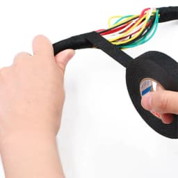 32mm 15M TAPE ADHESIVE CLOTH FABRIC WIRING LOOM HARNESS For Vehicle