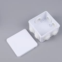 White Connection Cable Branch DIY Waterproof IP65 Power Case Junction Box Indoor Wire Shell Electric Control Boxes