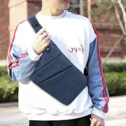 Slim Sling Bag Anti-thief Crossbody Bags Security Adjustable Strap Nylon Multifunctional Simple Portable for Outdoor Fitness