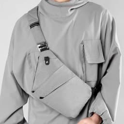 Slim Sling Bag Anti-thief Crossbody Bags Security Adjustable Strap Nylon Multifunctional Simple Portable for Outdoor Fitness