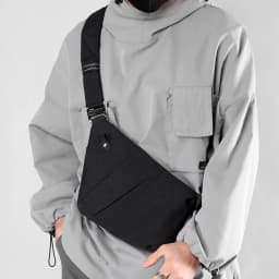 Slim Sling Bag Anti-thief Crossbody Bags Security Adjustable Strap Nylon Multifunctional Simple Portable for Outdoor Fitness