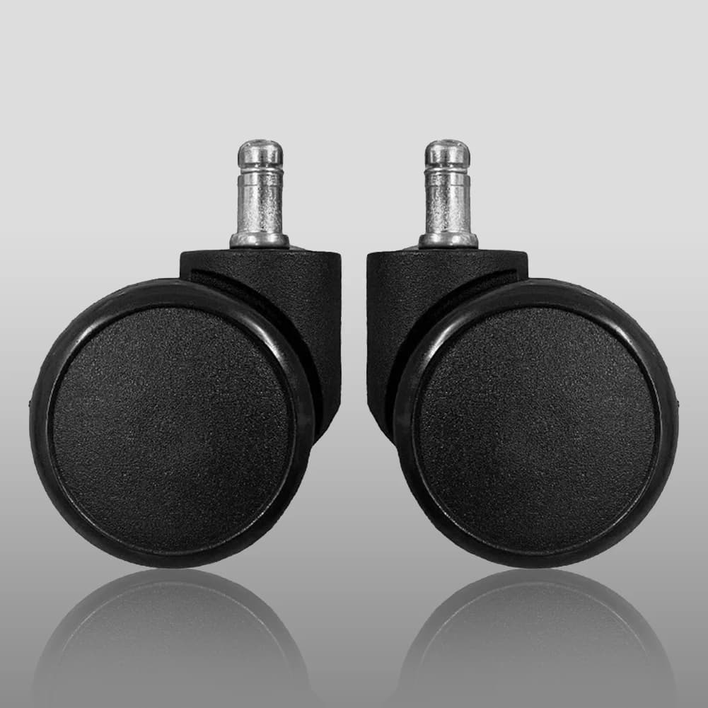 5PCS Universal Rolling Casters 60mm Small Rolling Caster Set Multi-Purpose Mute Swivel Caster Replacemen Furniture Wheels Roller