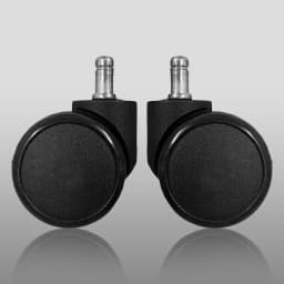 5PCS Universal Rolling Casters 60mm Small Rolling Caster Set Multi-Purpose Mute Swivel Caster Replacemen Furniture Wheels Roller