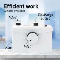 PORIYA Macerator Sewerage Pump Waste Water Marine Toilet Disposal Laundry Unit