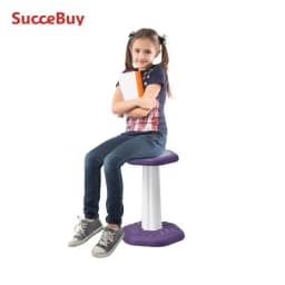 SucceBuy Kids Wobble Chair Active Chair w/ Cushion Wobble Stool Improves Focus Posture and Children Ideal for Schools and Home