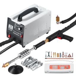 SucceBuy Stud Welder Repair Kit 1.8KW Auto Body Spot Welding Dent Puller Machine w/ 7 Welding Modes for Car Truck Dent Repair