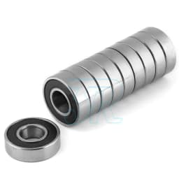 10/20/30x Rubber Sealed Miniature Ball Bearings Deep Groove Bearing 8x22x7mm 608RS