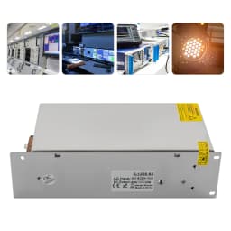 9.65*4.92*2.56inch Modern AC220V Wall Mount Rectangular Silver Switch Power Supply for Display Screen Power Supplies