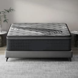 34cm Single Mattress Bamboo Fiber Cover Breathable Soft Stretch Fitted Bed Protector Dustproof Washable No Digital Changes
