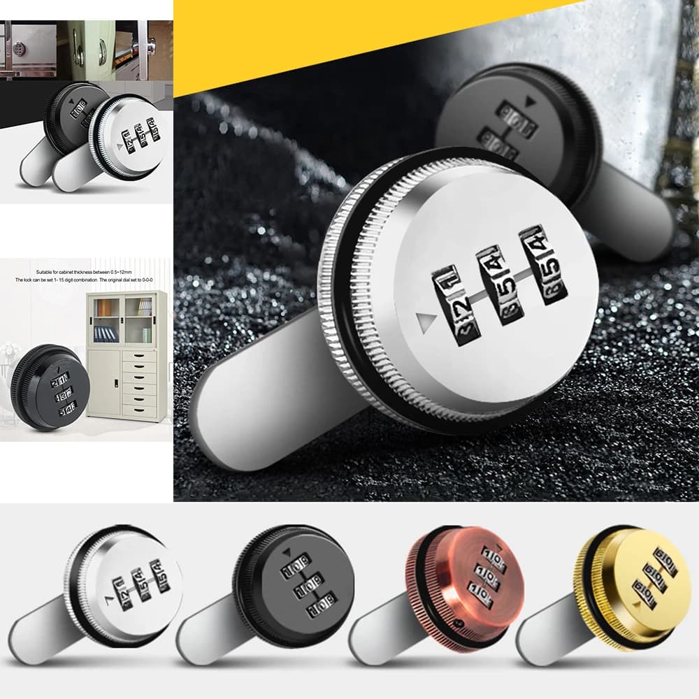 Combination Cam Lock Cabinet Keyless Drawer Digital Code For Mail Box AU Safe AU