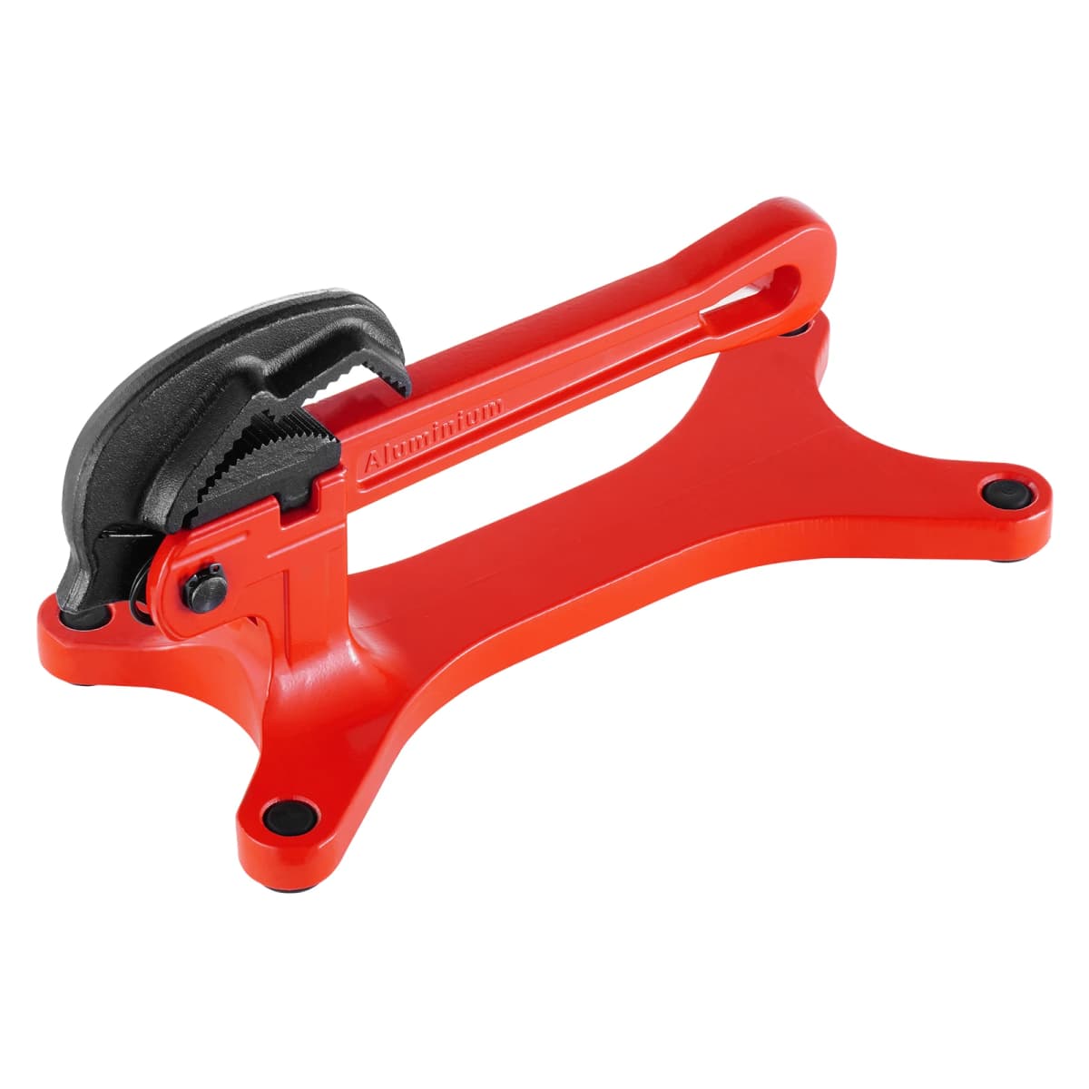 SucceBuy Portable Pipe Vise Lightweight Aluminum Pipe Vise w/ 1/8" to 1-1/2"  Clamping Capacity for Onsite Plumbing Installation