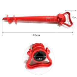 Outdoor Sun Beach Umbrella Holder Spike Fishing Pole Patio Parasol Ground