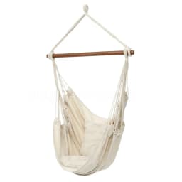 Garden Hammock Chair Hanging Swing Seat W/ 2 Cushions Outdoor Deluxe Camping