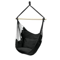 Garden Hammock Chair Hanging Swing Seat W/ 2 Cushions Outdoor Deluxe Camping