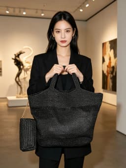 New Quilted Diamond Lattice Tote Bag for Women, Trendy Large Capacity Shoulder Bag Ideal for Daily Commute & Shopping