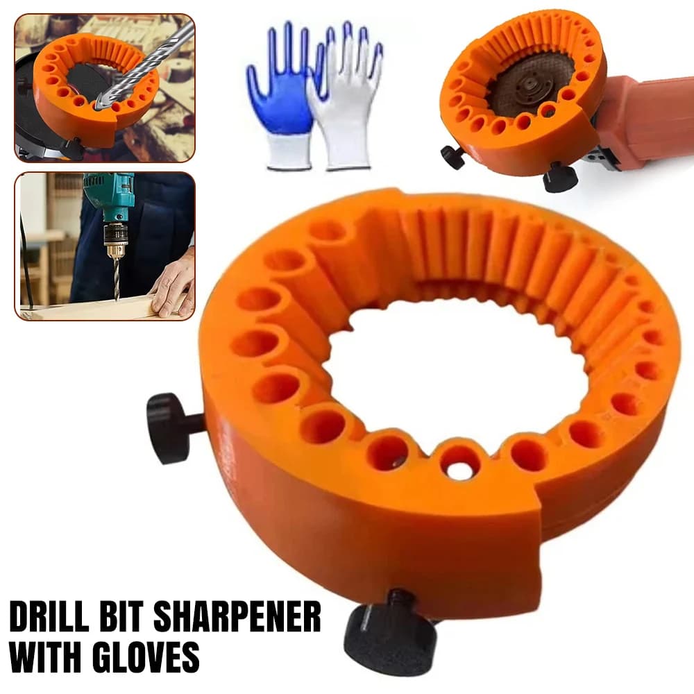 Drill Bit Sharpener Bits Grinding Attachment Angle Grinder Multipurpose