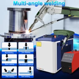 4 in 1 Fiber Laser Welding Machine 1500W 2000W 3000W Handheld Laser Guns Welding Weldseam Cleaning Cutting Laser Welder EU STOCK