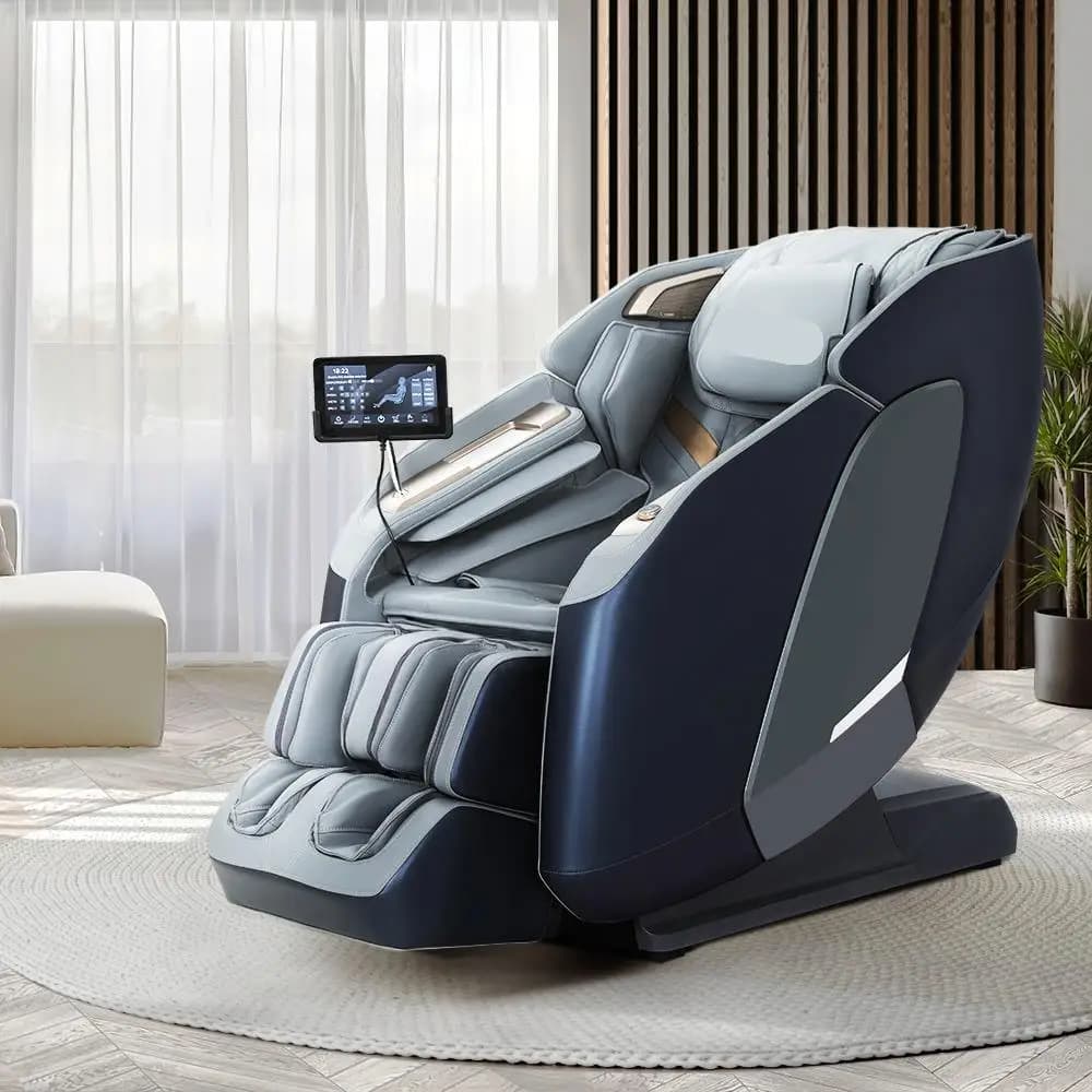 4D Massage Chair Recliner SL Track Full Body Zero Gravity Heated AI Body Scan Massage Sofa Relaxation Chair