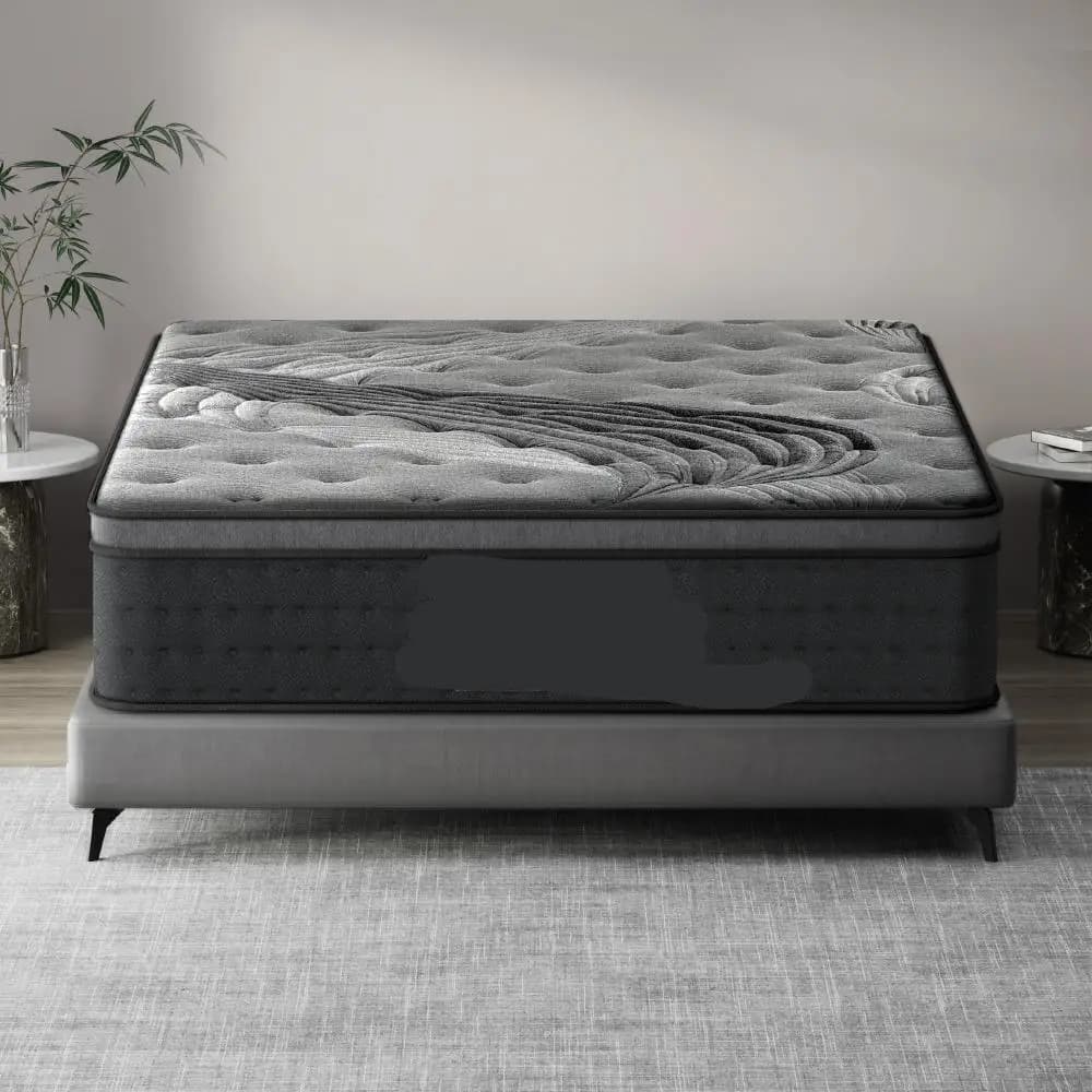 34cm Queen Mattress Bamboo Fabric Cover Breathable Stretch Fitted Protector Dustproof Soft Bed Cover Home Bedding Sleeve