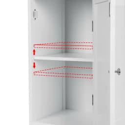 Bathroom Cabinet Storage 161cm White Rattan Tallboy Toilet Cupboard Freestanding Narrow Bathroom Organizer Shelf with Doors and Adjustable Shelves