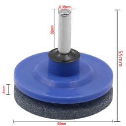 Lawn Mower Blade Sharpener Rotary Stone Grindstone Sharpening Drill Tool AU