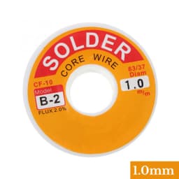 1.0mm Flux Reel Tube Tin Lead Rosin Core Soldering 63/37 Solder Wire