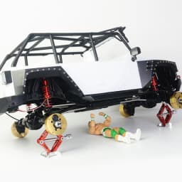 Hand Screw Scissor Lift Adjustable Jack Stands Universal Replace For 1/10 TRX-4 D90 SCX10 Toy Rock Crawler RC Car Accessories