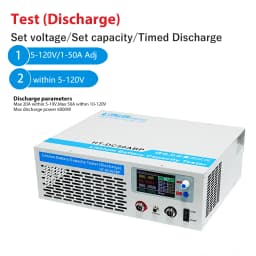 Whole Group 5-120V Battery Capacity Tester Charge/Discharge 1-50A Aging Test for Lead-acid/Ni-MH/LiFePO4/Li-NMC Battery