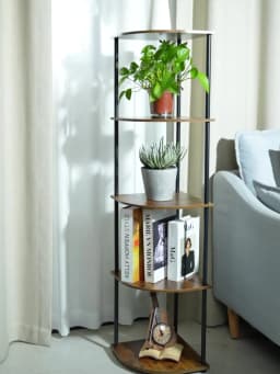 All-Season plant stand For Indoor/Outdoor Use -Space-Saving Herbs & Decor - Design For Garden, Patio, Living Room & Balcony
