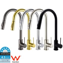 **Sydney Stock** KYLINS Pull Out Single Lever Kitchen Faucet Sink Tap Chrome Stainless steel 2 Mode kitchen mixer WELS WaterMark