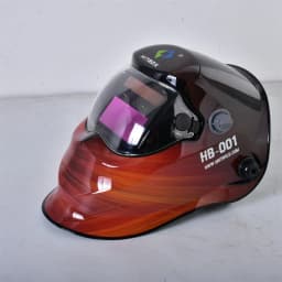 HITBOX Welding Helmet ​Auto Darkening - Large Viewing Screen True Color Hood Solar Lithium DIN4/5-9/9-13 1/1/1/2