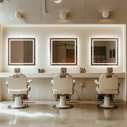 Wall Mounted LED Backlit Vanity Mirror,Illuminate Bathroom Makeup Mirror with Adjustable 3 Lights And Fogless Demister Pad
