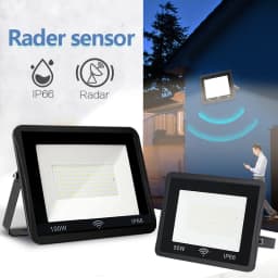 LED Flood Light 30W 50W 100W 150W 200W 300W Outdoor Security Garden Lamp Security Lights IP66 Waterproof