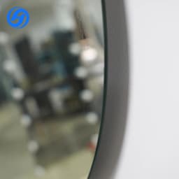 Factory Direct Sales Modern LED Bathroom Mirrors Touch Switch Magnifying Aluminum Alloy Frame Special-Shaped Apartment