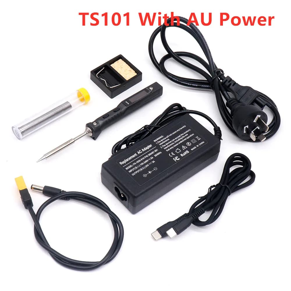 MINIWARE TS101 High Power Digital Display Electric Soldering Iron Welding Pen Internal Heating for Household Welding Repair