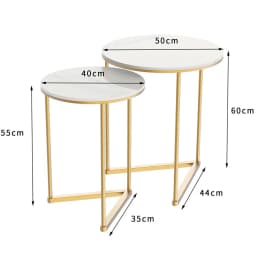 Side Table Coffee Table Round Sofa Coffee Table White Marble High Gloss Design