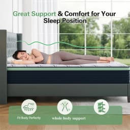 Queen Double King Single Bed Mattress Memory Foam No Spring
