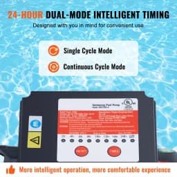 SucceBuy Sand Filter Pump 12/14/16inch Swimming Pool Pumps System&Filters Combo Set for Domestic & Commercial Above Ground Pools