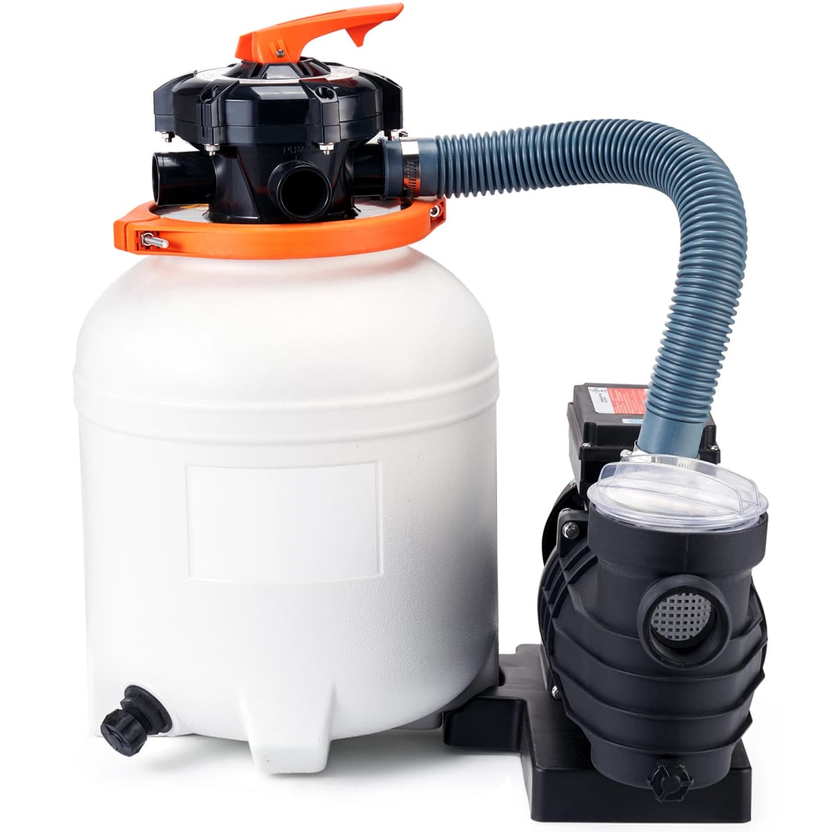 SucceBuy Sand Filter Pump 12/14/16inch Swimming Pool Pumps System&Filters Combo Set for Domestic & Commercial Above Ground Pools