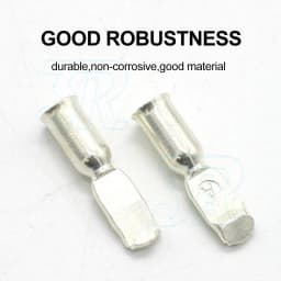 20x 50Amp Copper Terminals Connector For 50a Anderson Style Plugs Contacts