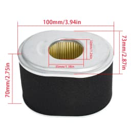 The lawnmower filters empty GX160 GX200