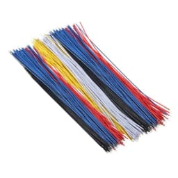 100pcs Tin Plated PCB Solder Cable Fly Jumper Wire Copper Conductor Wire 8 inch Heat-resistant Cable Wire Soft Wire