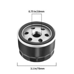 Filter For Kawasaki 49065-0721 Engine Oil Filter Replaces 49065-7007 Durable