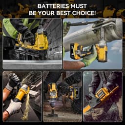 1/2/4Pcs 8.0Ah battery DCB200 Replace for DeWalt DCB204 DCB205 DCB206 20Volt Max Li-on Battery Pin Suit for Cordless Power Tools