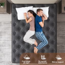 Duchess Mattress Spring Latex Gel Memory Foam Bed Queen Double King Single 34cm