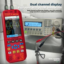 BSIDE 50MHz Digital Oscilloscope Multimeter 4-IN-1 Dual Channel 50MHz Bandwidth AC DC Voltage Current OHM Multifunction Teste
