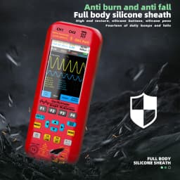 BSIDE 50MHz Digital Oscilloscope Multimeter 4-IN-1 Dual Channel 50MHz Bandwidth AC DC Voltage Current OHM Multifunction Teste