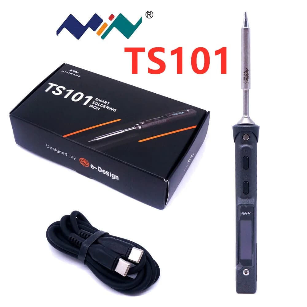 TS101 Soldering Iron Smart Adjustable Portable Mini Type-C USB Electric Temperature Digital Solder Iron Station PD3.0
