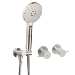 **Sydney Stock** KYLINS Brushed Gold Gun Metal Chrome Black Hand Held Shower Head Set Holder Kit Mixer Taps WELS WATERMARK